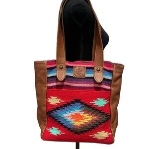 STS RANCHWEAR*NWT Fiesta Serape Tote